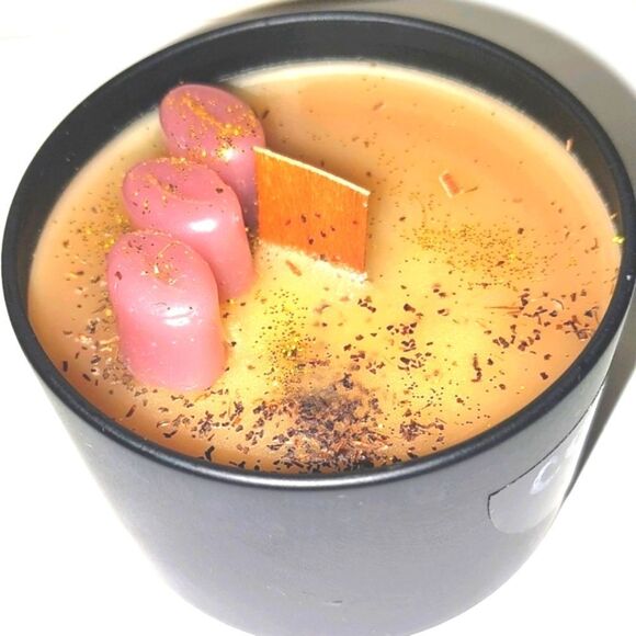 Hand crafted limited edition "Coffee Bean" Zen-Me candle 4 oz - Picture 6 of 7